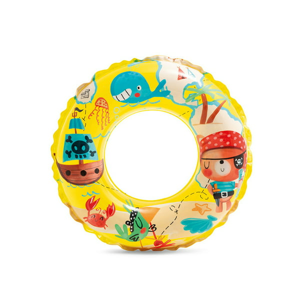 INTEX INFLATABLE PIRATE TUBE RING SWIMMING POOL TOYS